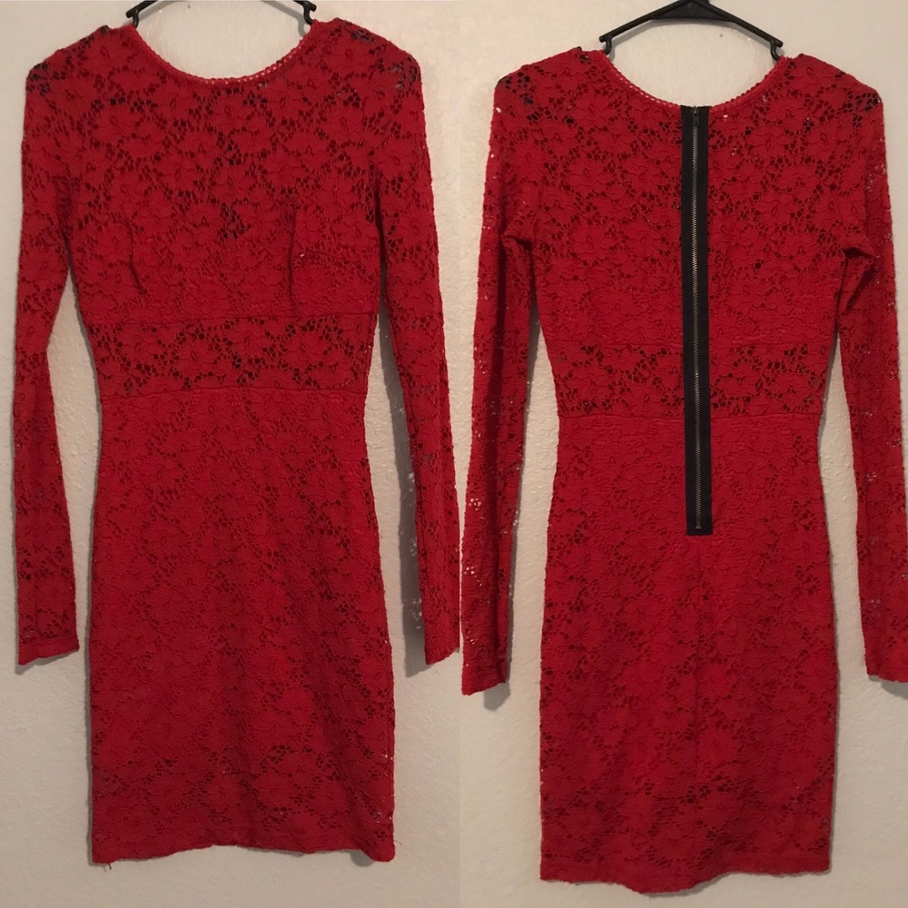 Red long sleeve
